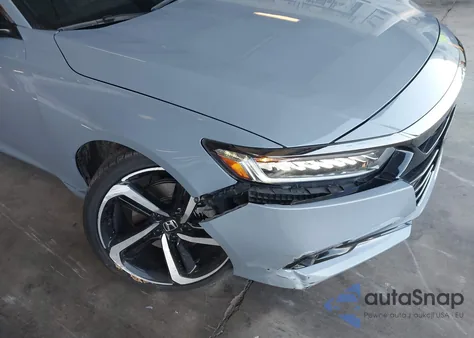 2022 Honda Accord Sport из США, поврежденный, VIN 1HGCV1F31NA084046